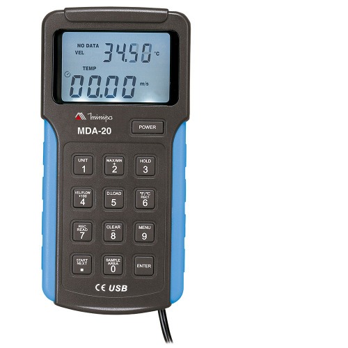 Anem�metro digital 2 - 30 m/s com bolsa - MDA-20
