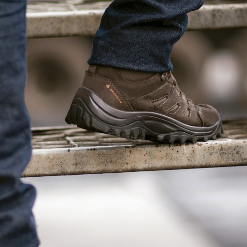 Botina em couro nobuck e nylon com cadar�o - Roraima OB SRC