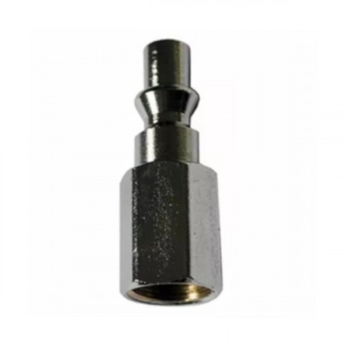 Conector em aço rosca interna 1/4 Conector em aço rosca interna 1/4