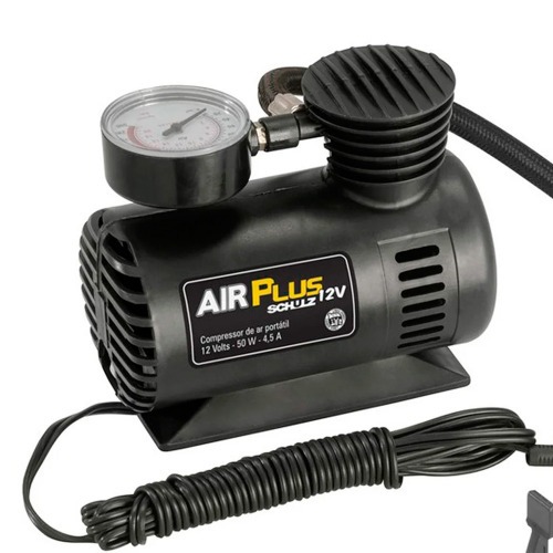 Mini compressor port�til anal�gico 12 volts - Air Plus