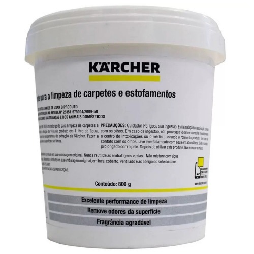 Detergente em p� para extratora 800g - RM760