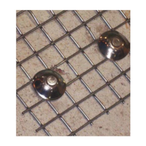 Tela amarra��o para alvenaria 12 x 50 cm com 100 pe�as