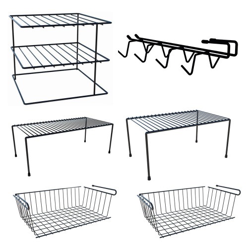 Conjunto organizador de cozinha 6 pe�as elegance - Bal 01