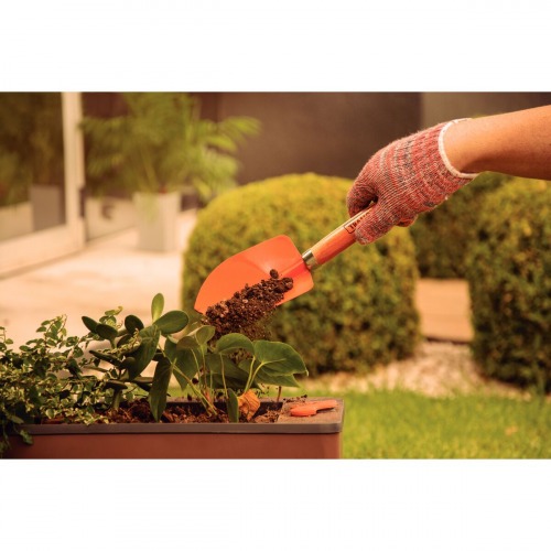 Pazinha larga com cabo de madeira Pazinha larga com cabo de madeira