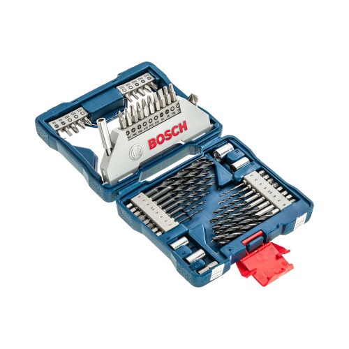 Jogo de brocas e pontas 43 pe�as com maleta - X-Line