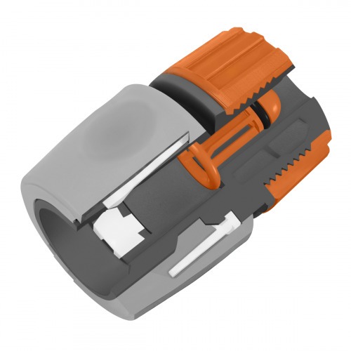 Engate rápido com aquastop para mangueira 1/2 Engate rápido com aquastop para mangueira 1/2