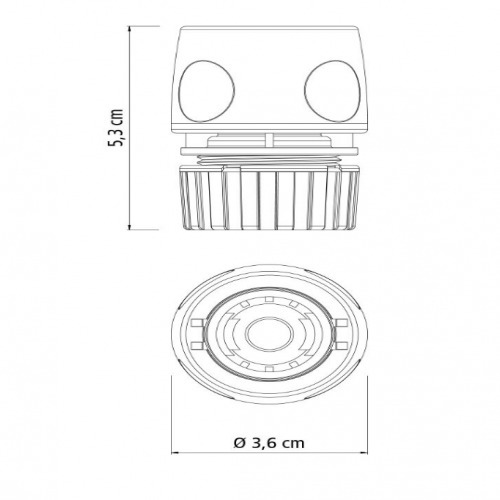 Engate rápido com aquastop para mangueira 1/2 Engate rápido com aquastop para mangueira 1/2