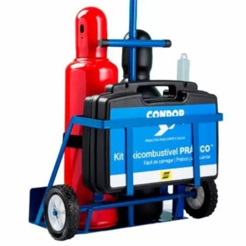 Conjunto de solda Oxig�nio/Acetileno Pr�tico - 407350