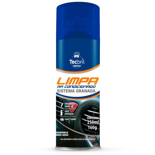 Limpa ar condicionado granada 250 ml - Carro novo Limpa ar condicionado granada 250 ml - Carro novo