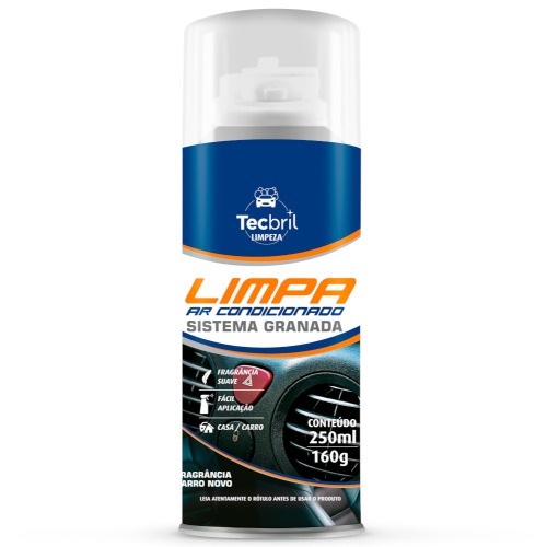 Limpa ar condicionado granada 250 ml - Carro novo Limpa ar condicionado granada 250 ml - Carro novo