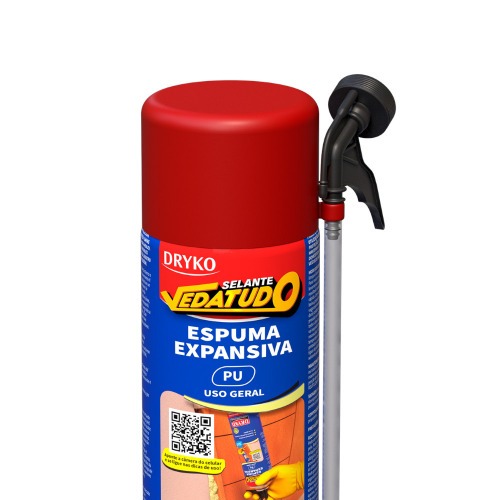 Espuma expansiva de poliuretano 500 ml - VEDATUDO