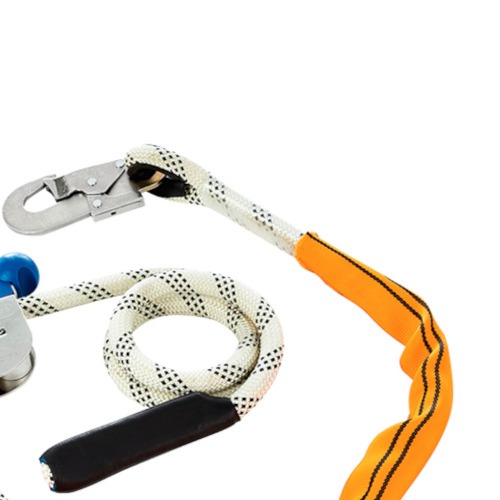 Talabarte de posicionamento regulável 2 m em corda poliamida Talabarte de posicionamento regulável 2 m em corda poliamida