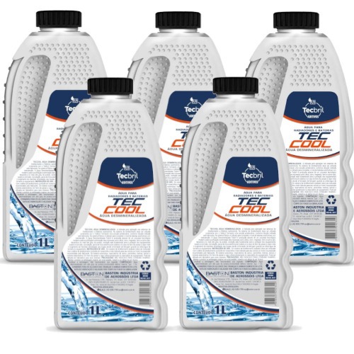 Kit 5 Águas desmineralizadas para bateria 1 Litro Kit 5 Águas desmineralizadas para bateria 1 Litro