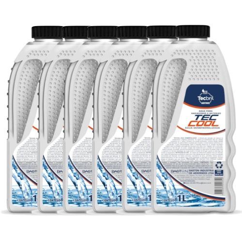 Kit 5 Águas desmineralizadas para bateria 1 Litro Kit 5 Águas desmineralizadas para bateria 1 Litro