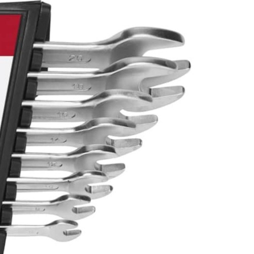 Jogos de chave fixa 6 a 22 mm aço cromo vanádio com 8 peças - R05125008 Jogos de chave fixa 6 a 22 mm aço cromo vanádio com 8 peças - R05125008