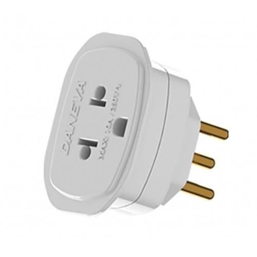 Adaptador universal para tomada 2 pinos - DN1661 Adaptador universal para tomada 2 pinos - DN1661