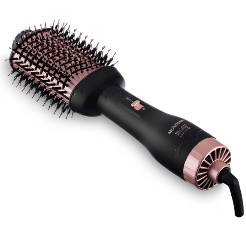 Escova secadora 1200W 3 em 1 Black Rose Argan - ES-14  220V