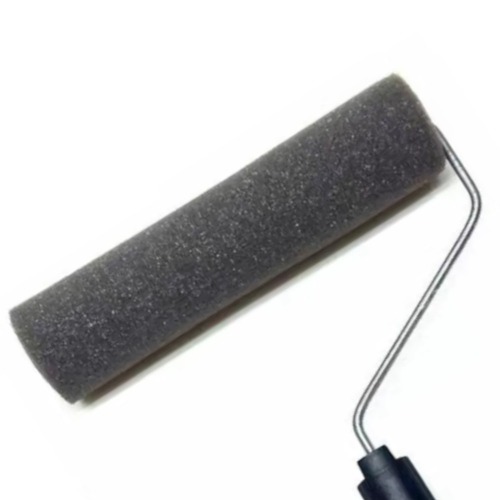 Rolo de espuma para pintura com suporte de 15 cm Rolo de espuma para pintura com suporte de 15 cm