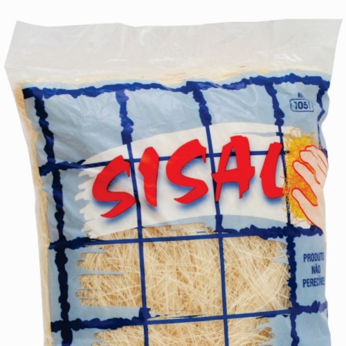 Esponja em fibra sisal para limpeza 100 g - 0.2051