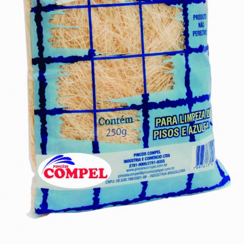 Esponja em fibra sisal para limpeza 250 g - 0.2052