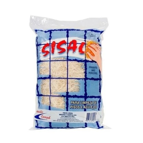 Esponja em fibra sisal para limpeza 250 g - 0.2052