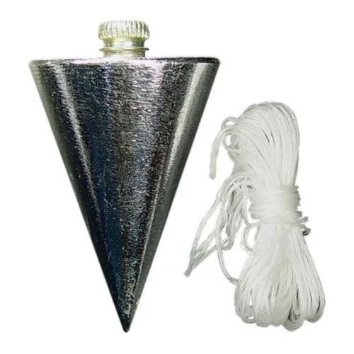 Prumo de centro em a�o 300 g