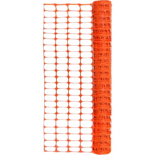 Tela tapume 1,2 x 50 m laranja