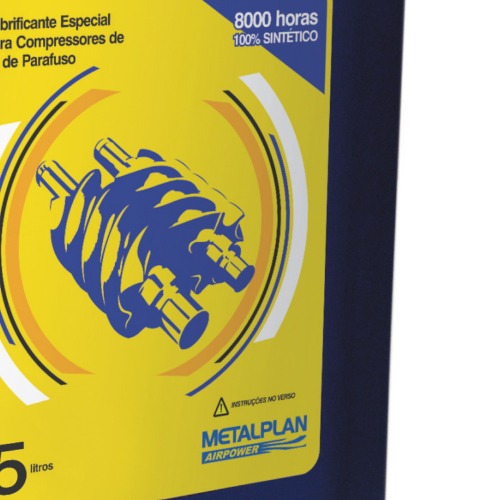 �leo sint�tico lubrificante para compressores 5 Litros - ROTOR OIL EXTRA