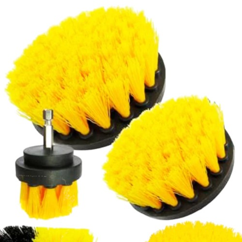 Jogo de escovas rotativas para furadeira e parafusadeira com 5 pe�as - 6065