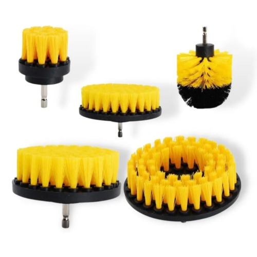 Jogo de escovas rotativas para furadeira e parafusadeira com 5 pe�as - 6065