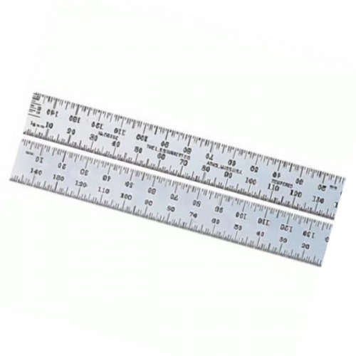 Escala m�trica em alum�nio retificada 1000 mm - AMSE-1000 