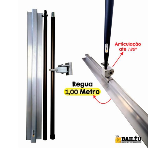 Float de alumínio Niveladora de concreto 1,0 m Float de alumínio Niveladora de concreto 1,0 m