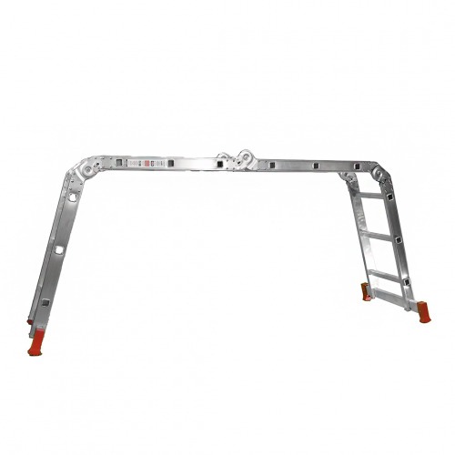 Escada multifuncional de alum�nio 4 x 3 com 12 degraus 13 em 1 - ESC0292