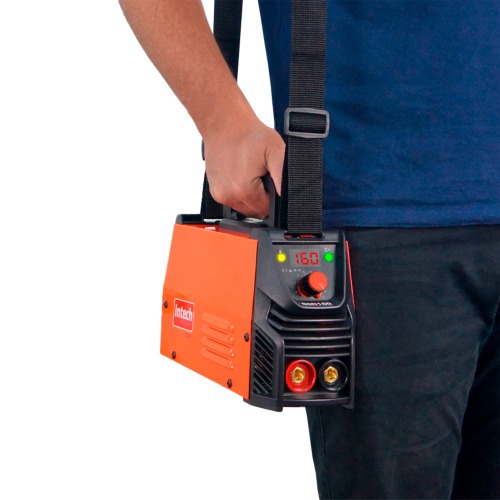 Inversora de solda painel digital 160A para eletrodo revestido e Tig - SMI160  220V