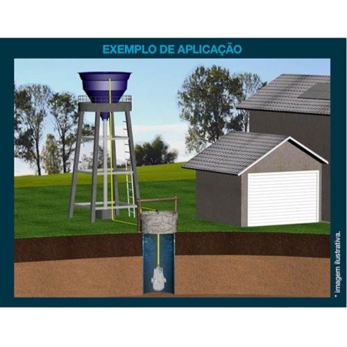 Bomba submersa 340 watts para �gua limpa - BSL650  220V