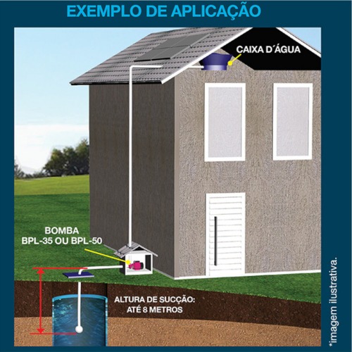 Motobomba periférica 1/2 cv monofásica - BPL-35 110V/220V Motobomba periférica 1/2 cv monofásica - BPL-35 110V/220V