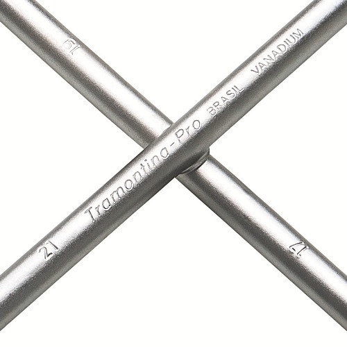 Chave de roda tipo cruz 17x19 / 21 mm x esp�tula - 44710001