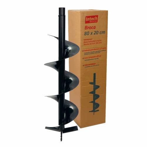 Broca para perfurador de solo 800 x 200 mm - GRO520121 Broca para perfurador de solo 800 x 200 mm - GRO520121