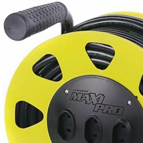 Extens�o el�trica 30 metros 2 x 1,50 mm 2P 10A com carretel - MAXIPRO