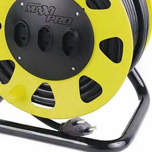 Extens�o el�trica 30 metros 2 x 1,50 mm 2P 10A com carretel - MAXIPRO