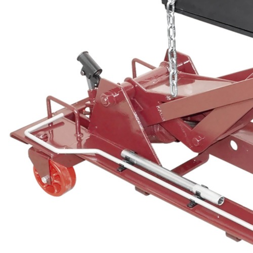 Macaco hidr�ulico capacidade 800 kg para caixa de transmiss�o de caminh�es - 102600