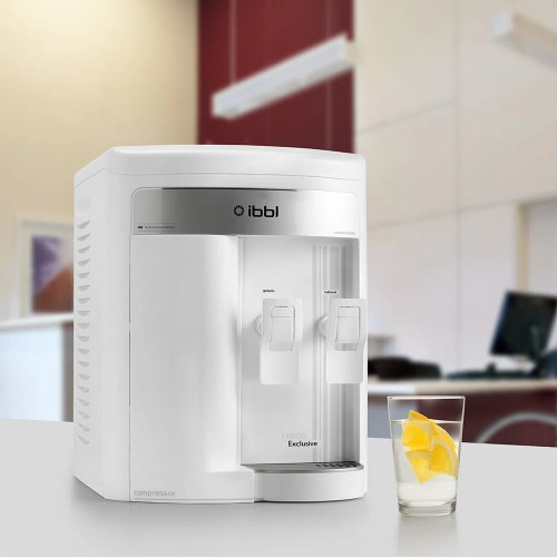 Purificador de água refrigerado por compressor branco - FR600 Exclusive 110V Purificador de água refrigerado por compressor branco - FR600 Exclusive 110V