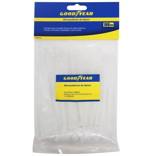 Abra�adeira de nylon 7,6 mm x 50 cm 100 pe�as - GYCTP023W