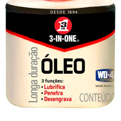 Óleo lubrificante multiuso 30 ml 3-IN-ONE Óleo lubrificante multiuso 30 ml 3-IN-ONE