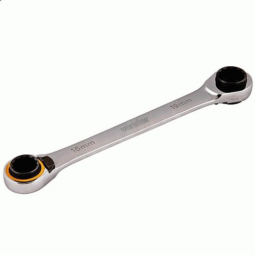 Chave estrela com catraca revers�vel 8 mm x 10 mm e 12 mm x 13 mm