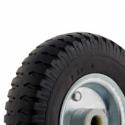 Roda completa com pneu maci�o 10.1/2