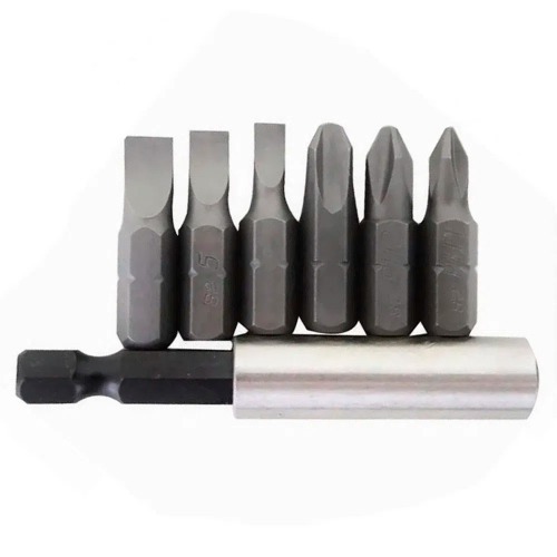 Jogo de bits com adaptador magn�tico 7 pe�as - 113929