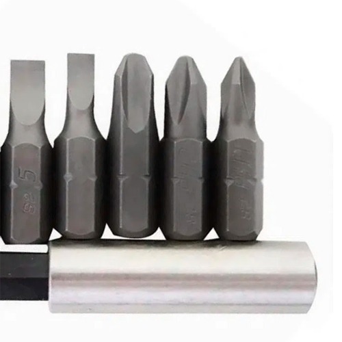 Jogo de bits com adaptador magn�tico 7 pe�as - 113929