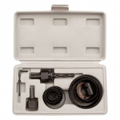 Jogo de serra copo para madeira 19 a 64 mm com 11 pe�as - 704739