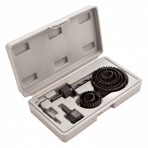 Jogo de serra copo para madeira 19 a 64 mm com 11 pe�as - 704739